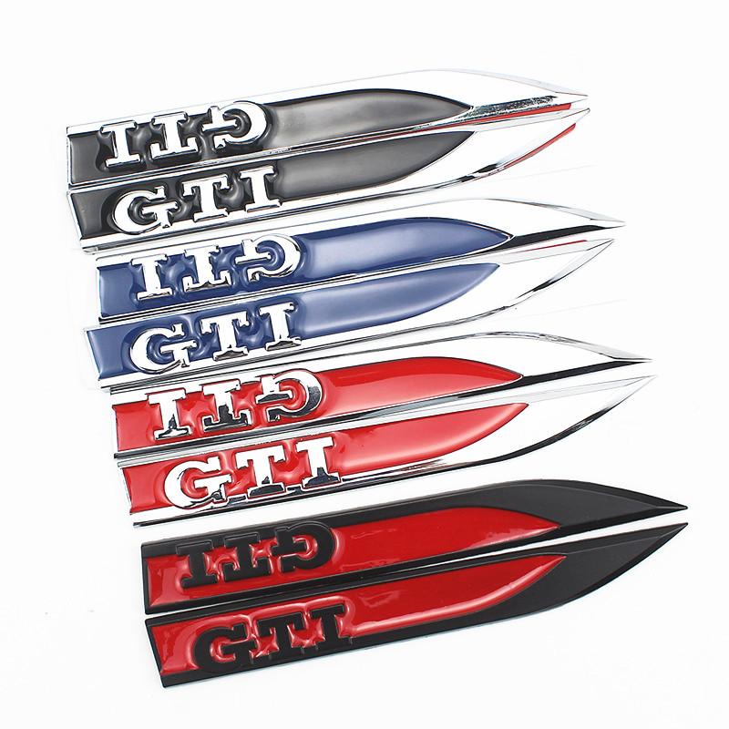 BGK1 Golf 3 4 MK3 MK4 2026 Hot For VW VOLKSWAGEN Metal Sticker GTI Fender Side Emblem for VW Golf 2 3 4 5 6 7 GTI MK2 MK3 MK4 MK5 MK UT8 kyzm5