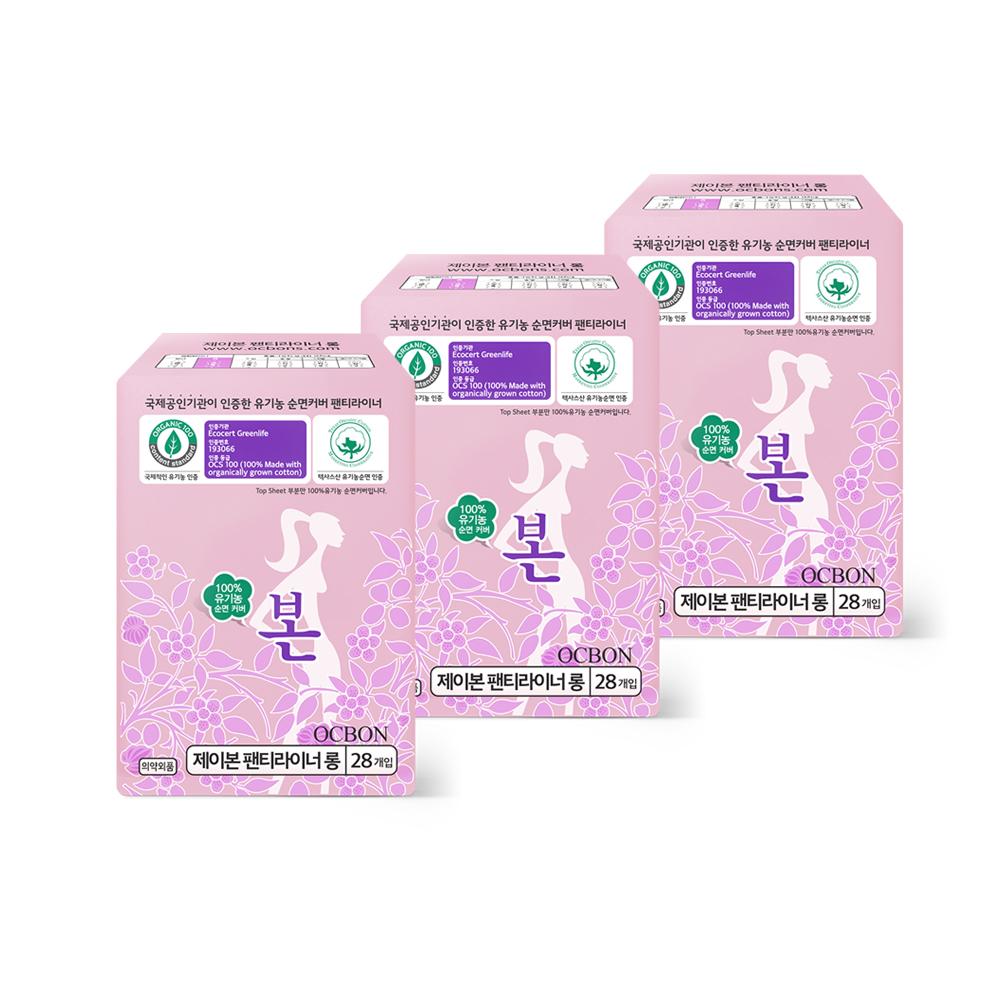 Выберите 1 из 5 органических ультратонких ежедневных прокладок Organic