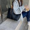 Стильная атмосфера, простая большая сумка в стиле ретро, ​​портативная сумка на одно плечо, женская длина, ширина 41 см, высота 13 см, высота 28 см
