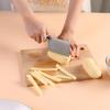 Stainless Steel Wavy French Fry & Vegetable Cutter - Fancy Kitchen Gadget for Potatoes and More