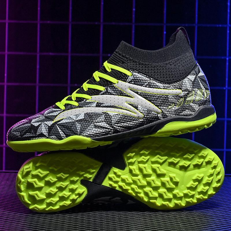 Football Shoes Men Soccer Shoes Kids Football Boots Women Professional Soccer Cleats Antiskid Chaussure Football TF/FG Outdoor Football Shoes