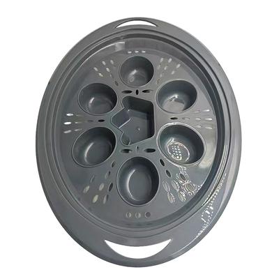 Вставка для микроволновой яйцеварки, подходит для TM5 TM6 TM31, гаджет для приготовления 7 яиц-пашот для кухни