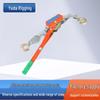 Multi-function Ratchet Hand Lever Binder - Steel Wire Rope Tightening Tool with Double Hook.