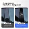 CSD1 Наклейки на центральную стойку автомобиля B-стойку Для Mercedes Benz W203 W204 W205 W212 W213 W176 W177 W246 X156 X253 W222 W223 W117
