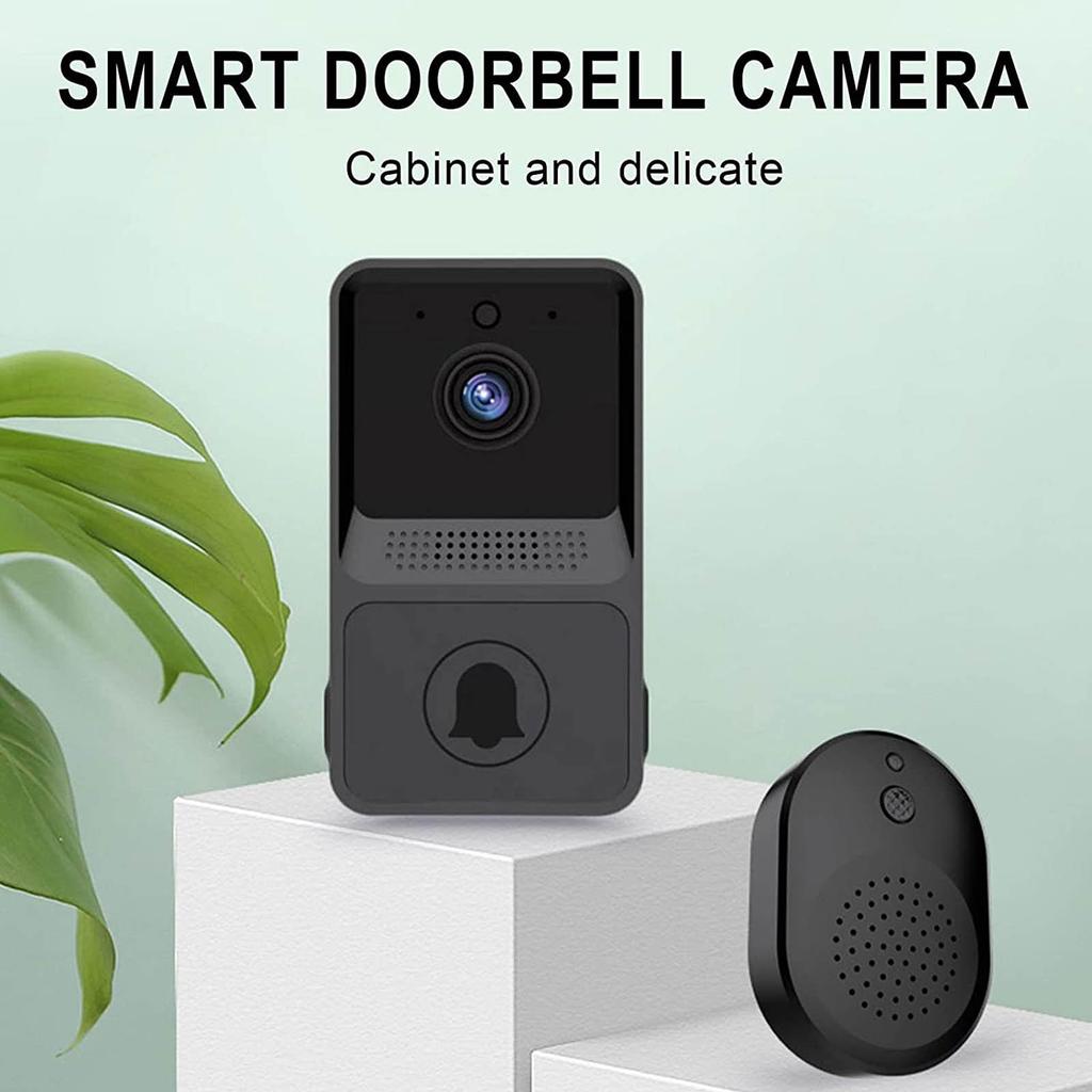 Doorbell Camera Wireless, Smart Wireless Doorbell WiFi Hd Camera Video Phone Intercom Smart Security Intercom