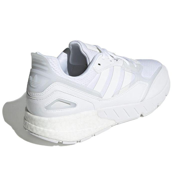 Adidas Кроссовки ZX 1K Boost 2.0 белые унисекс Cloud-White Core-Black GZ3548