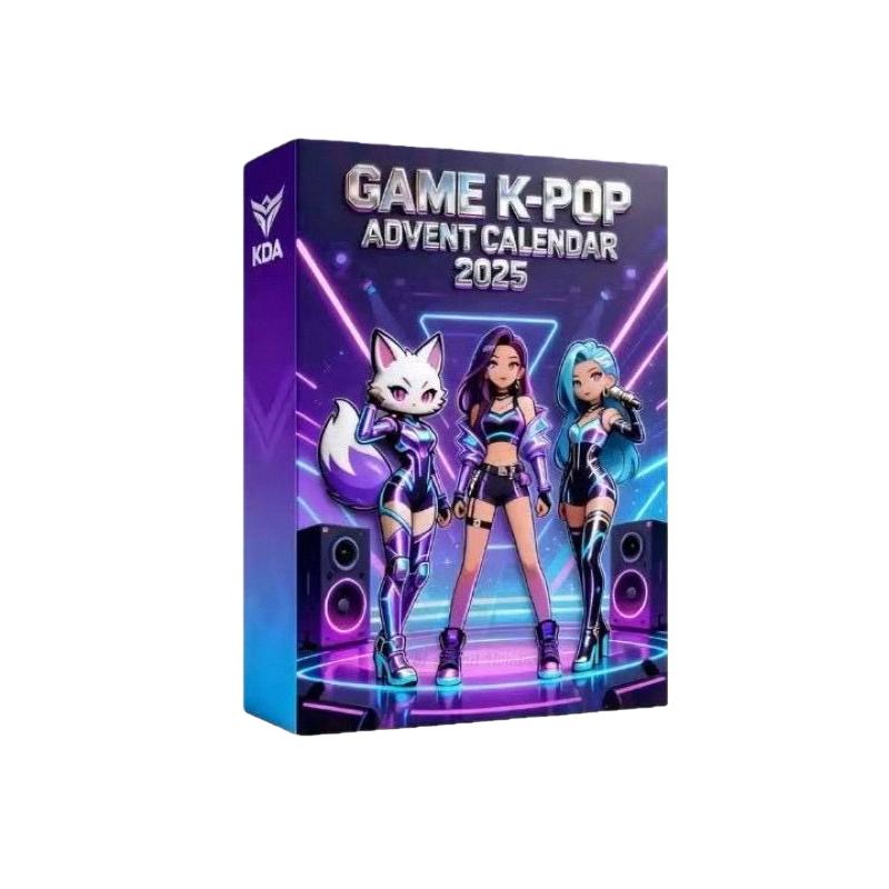 K-pop Охотники на демонов Рождественский Адвент-календарь Huntrix Руми Мира Зои SAJA Boys Косоглазый тигр Украшения на канун Нового года Подарки