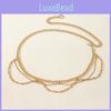 Metal Waist Chain For Women With Engraved Design Fashion Accessory For Summer Wear