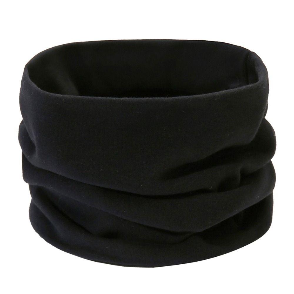 Хлопковая спортивная бандана однотонный велосипедный шарф ветрозащитный головной убор утеплитель для шеи бег