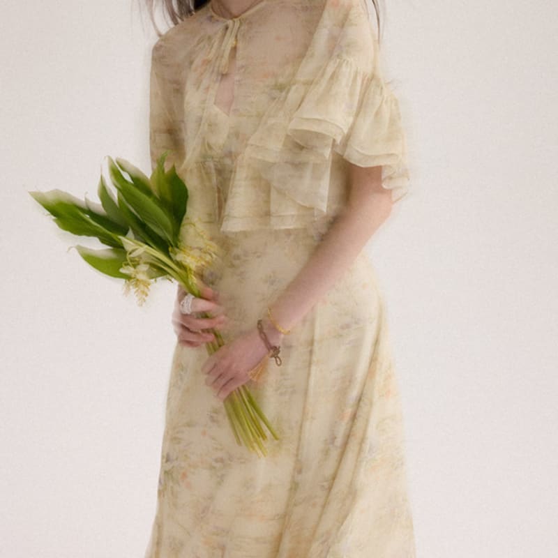 С тех пор Шифоновая накидка Everbloom