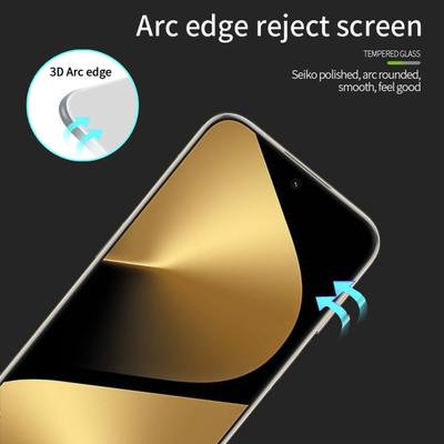Для Huawei Pura 80 Ultra/Huawei Pura 80 Pro+/Huawei Pura 80 Pro Защитная пленка для экрана MOFI 3D Горячее формование Полный клей Закаленное стекло