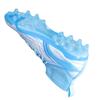 Li Ning Shadow 3 Модный тренд MG (Резиновые короткие шипы) Амортизирующие дышащие футбольные бутсы мужские футбольные бутсы белые синие YSFU035-2
