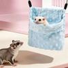 Hangable Sugar Glider Sleeping Bag Plush Rat Sleeping Bag Soft Hamster Hammock