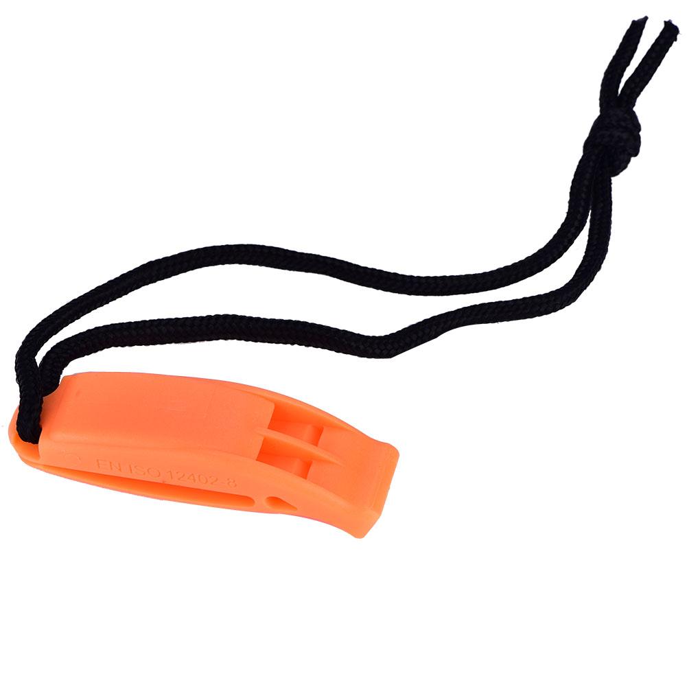 Loud Survival Safety Emergency Rescue Whistle for Diving Hiking Camping(Orange)