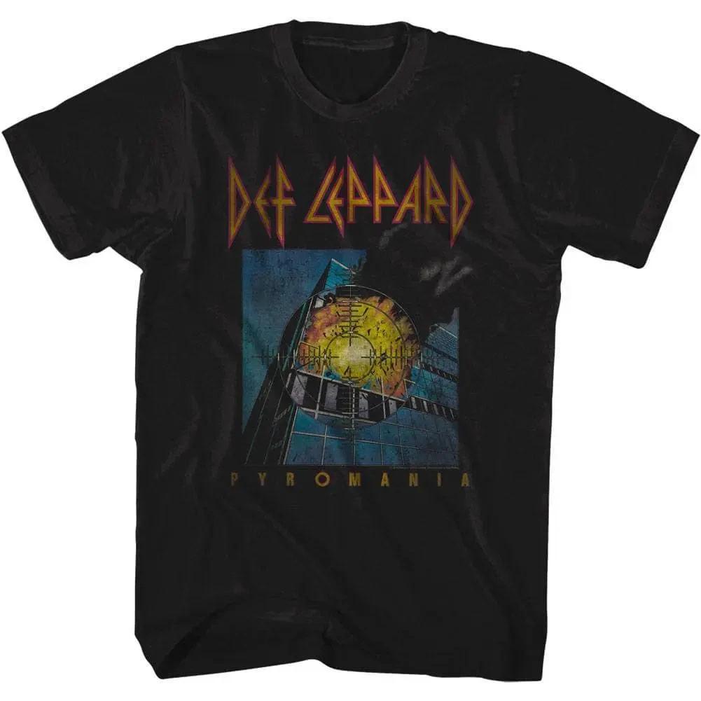 Мужская футболка Def Leppard Faded Pyromania