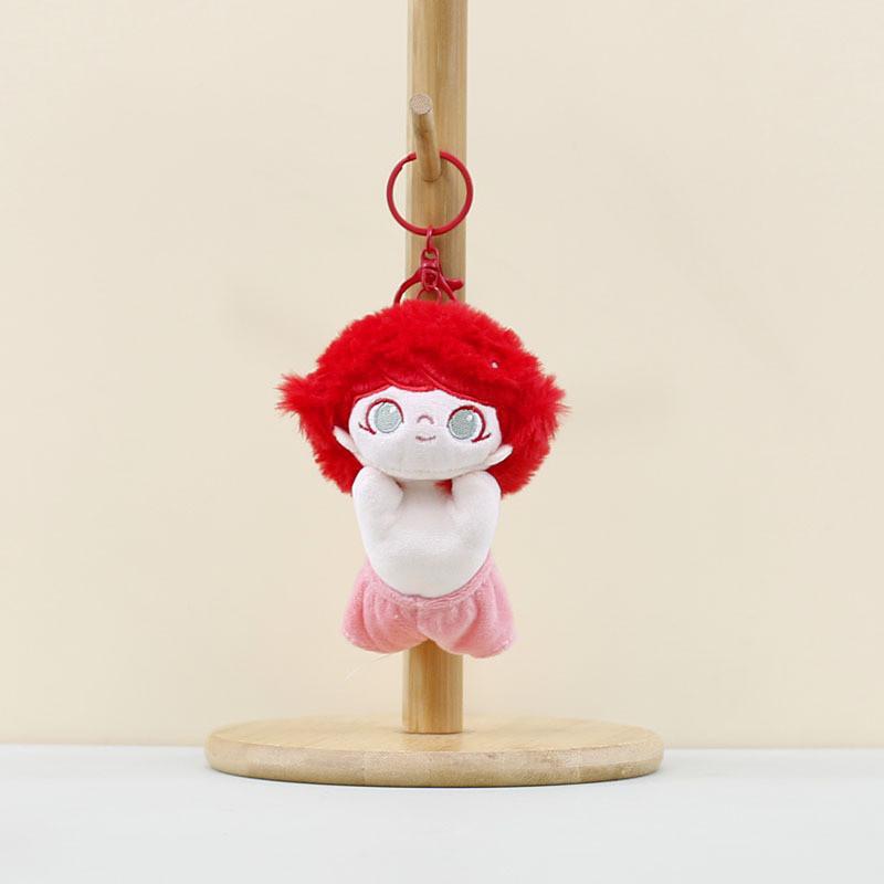 Soft And Cuddly Cotton Doll Plush Keychain Cute Handcrafted Toy Perfect For Girls