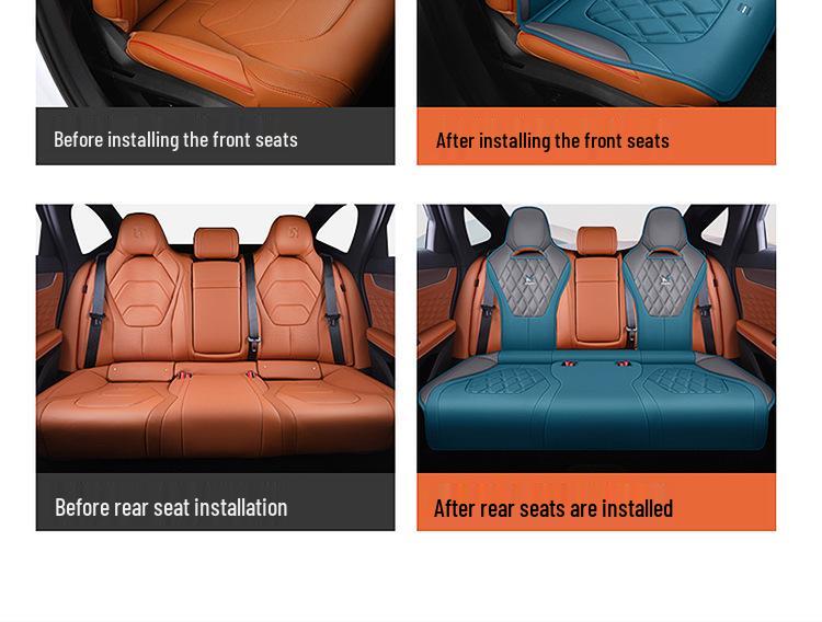 BYD Han Non-Slip Saddle Pad Seat Cushion for All Seasons - Five-Seat Electric Car Interior