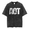 Anime AOT Attack on Titan Washed Tshirt Shingeki No Kyojin Season 4 Final Rumbling Eren Yaeger Oversized Tshirts Streetwear