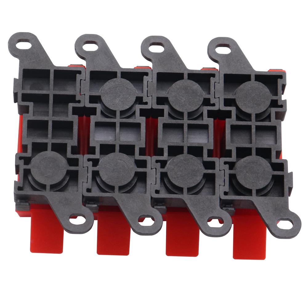 Distribution Block 1 In 3 Out 3-way Fuse Holder 200A Multi-pole MIDI Fuse Block