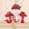 Cross-Border Small Santa Christmas Ornaments - Tree Accessories and Cloth Art Gifts