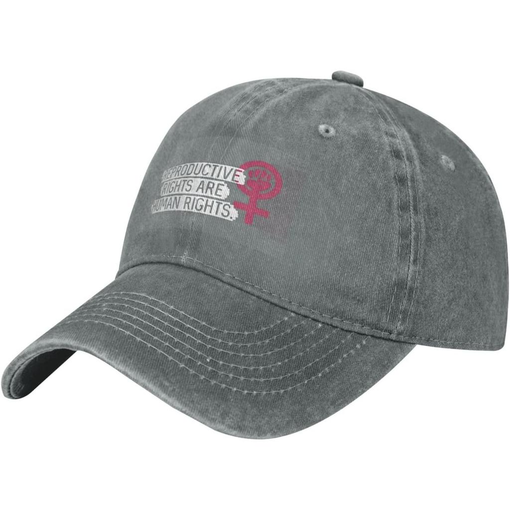 Reproductive Rights HuUnisex Rights Baseball Cap Washed Denim Adjustable Low Profile Adult Hat