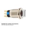 19mm Rotary Changeover Stainless Steel 3 Pin And 2 Level/6 Pin And 3 Level Selector Switch Waterproof Durable