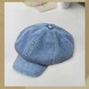 Denim Cotton Newsboy Hat Baker Boy Beret Flat Caps