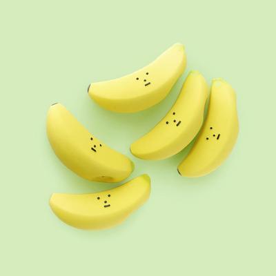 Dingdok Banana - латексная хрустящая игрушка