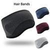 Fleece Ear Warmers Headband Men Women for Running Cycling Biking Warm Ski Ear Band for Winter Cold Weather In Packs of Two