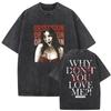 2026 Movie Obsession Be Careful What You Wish for Eyes Graphic Vintage Washed T-Shirts  Short Sleeve T-shirt Streetwear