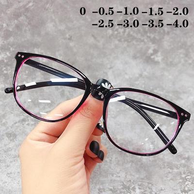 Женские очки для близорукости с защитой от синего света, модные мужские очки, оптические очки для близорукости, компьютерные очки по рецепту