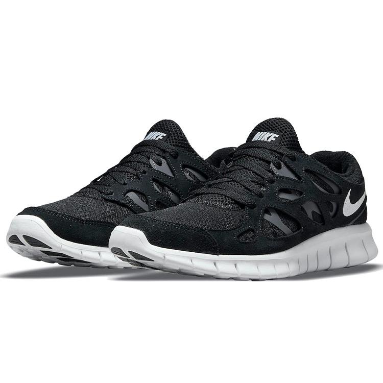 New Nike Free Run 2 Black White 537732-004