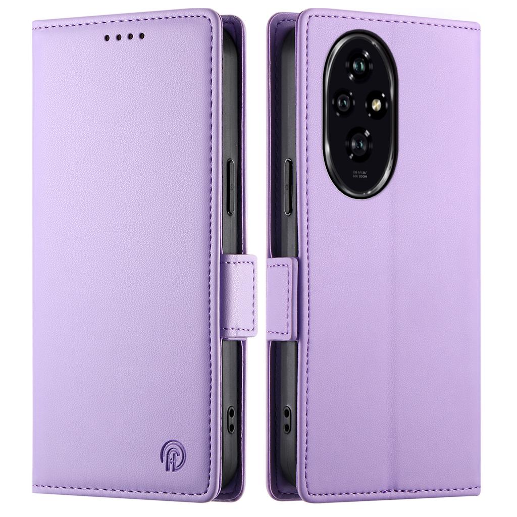 DF-010 For Honor 200 5G Wallet Case PU Leather Stand Phone Cover