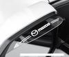 Mazda Side Mirror Rainproof Snowproof Sticker Visor Shield Easy Installation Transparent Durable (Mazda) [Product]