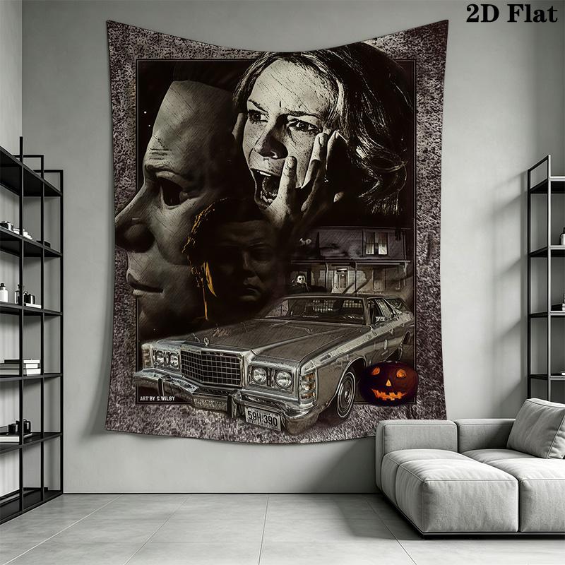 Nightmare Elm Street Tapestry Tapestry Fashion Print Background Cloth Homestay Soft Decoration Tapestry Work Of Art Christmas Gift