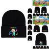 Шапка-бини Jj Вязаная шапка С принтом Боне Детская теплая шапка Хип-хоп Косплей