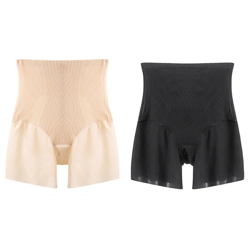 Seamless Buttock Lifting Shaper Large Size Tummy Control Briefs High Waist Shapewear Ladies