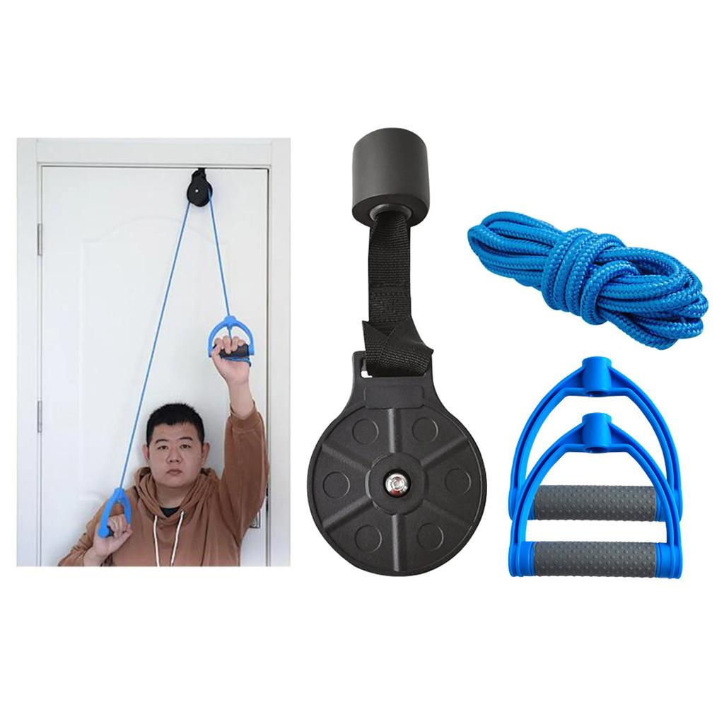 Набор роликов для плеча и руки, дверной реабилитационный тренажер, подходит для домашних физических ротационных упражнений для восстановления и укрепления