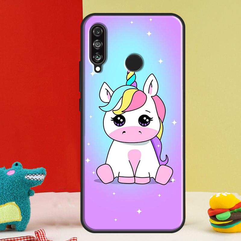 Милый радужный единорог для Huawei Nova 5T 9 10 SE 12i 12s 11i Y91 Y90 Y60 Y70 Y72 Y61 P60 P30 Pro P20 P40 Lite Чехол