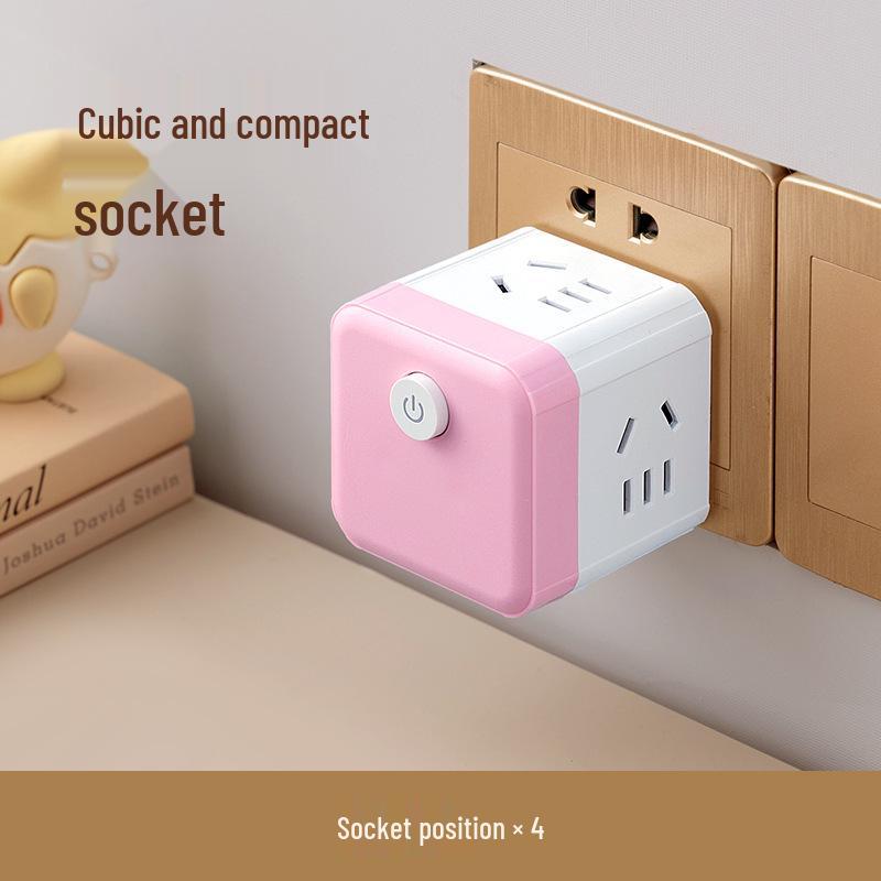 Многофункциональный USB-куб Ночник Розетка с лампой для спальни