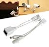 1Pair Пассивный PoE Инжектор и Разветвитель Комплект 12V PoE Инжектор и Разветвитель для Беспроводной Сети