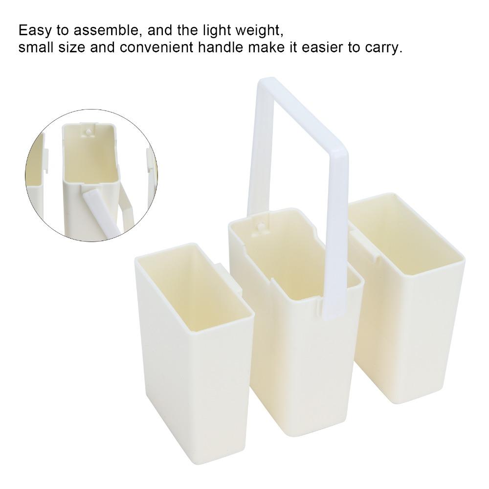 3PCS Three In One Folding Paint Water Bucket Multi-function Paint Bucket Outdoor Sketch