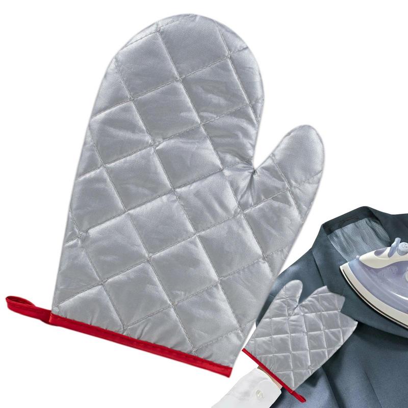 Hand-Held Mini Ironing Pad Sleeve Ironing Board Holder Resistant Glove for Clothes Garment Steamer Portable Protective Mat