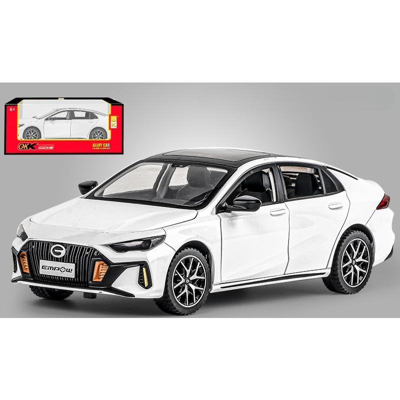 1/24 литая металлическая модель автомобиля - GAC Motor EMPOW 55 Coupe, уличный спортивный автомобиль, подарок для ребенка, звук и свет