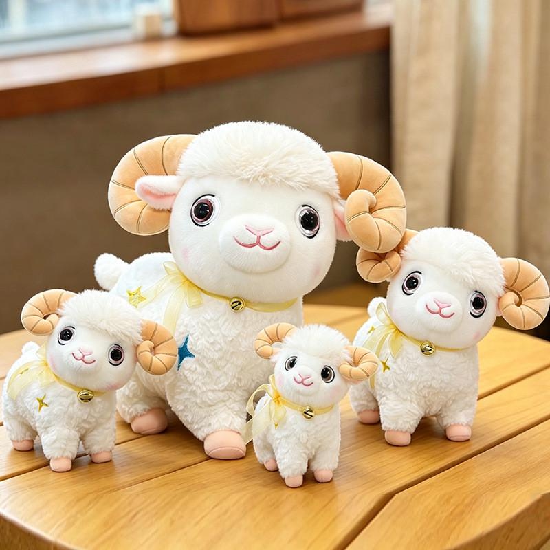 Милая Плюшевая Игрушка Больсторог Мультяшное Животное Мягкая Набивная Подушка Подарки Для Детей и Девочек