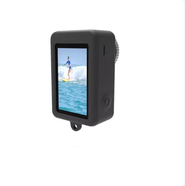 Силиконовый чехол 2 в 1, защитный чехол, устойчивый к царапинам, ударопрочный для DJI OSMO Action 3/Action 4, аксессуары для спортивной камеры