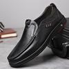 Fashion Versatile Men's Trendy British Business Luxury Casual Shoes Soft Soled Loafers Fashion Formal Platform Brand Leather Shoes 2024