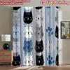 2D Flat Photography Backdrop Popular Tapestry Cute Coon Cat Faces 100% Polyester Party & Holiday Decor Use for Holiday