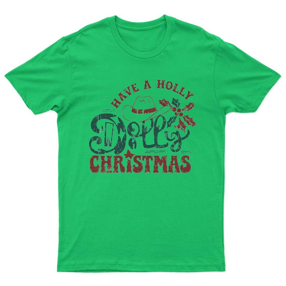 Have A Holly Dolly TShirt Unisex Gift Retro Funny Womens Vintage Mens b Unisex T-Shirt