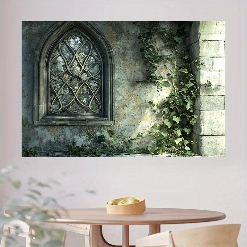 1 2D background cloth - Romantic retro background, as if you were in a mysterious ancient castle! Halloween party